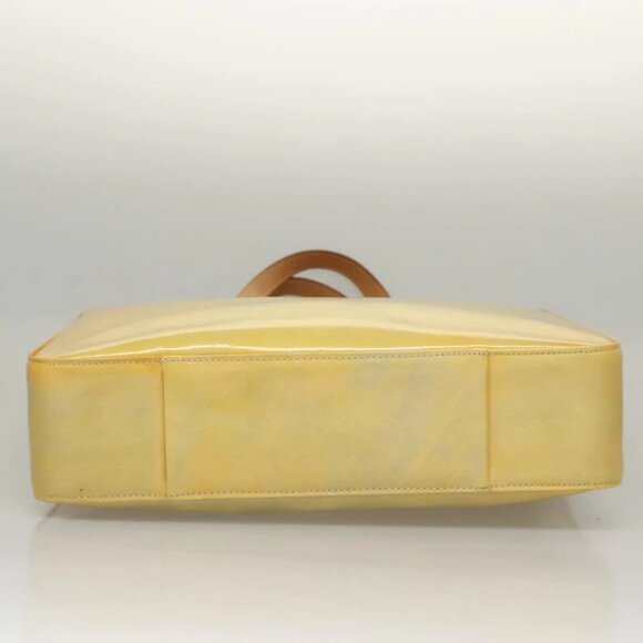 LOUIS VUITTON Monogram Vernis Columbus Tote Bag Gris - Picture 6 of 16